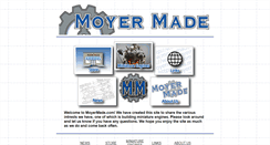 Desktop Screenshot of moyermade.com