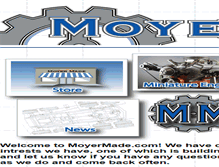 Tablet Screenshot of moyermade.com